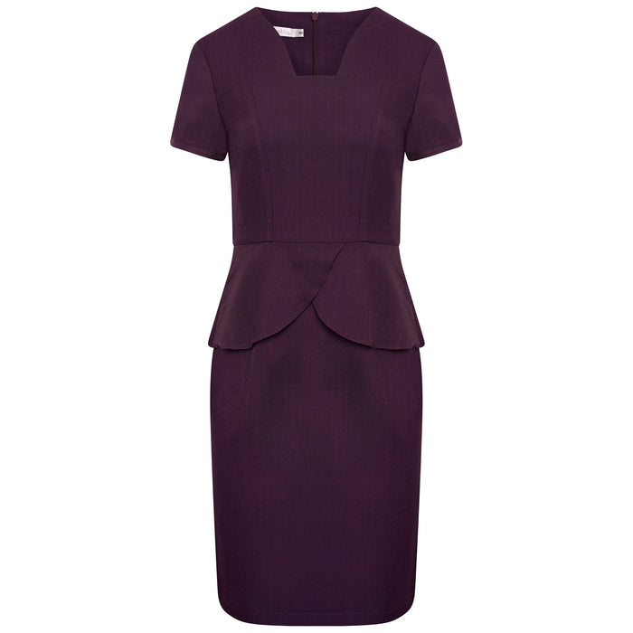 La Beeby Coco Polyester Peplum Dress