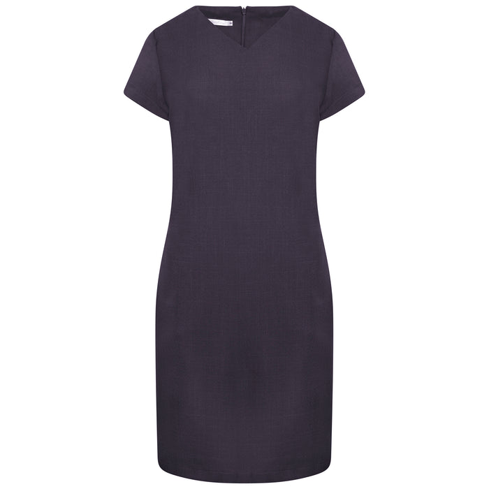 La Beeby Maya Polyester Dress Notch Sleeves