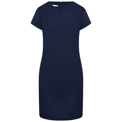 La Beeby Maya Polyester Dress Notch Sleeves