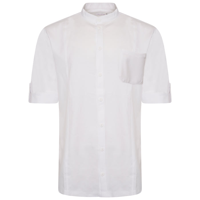 S / White