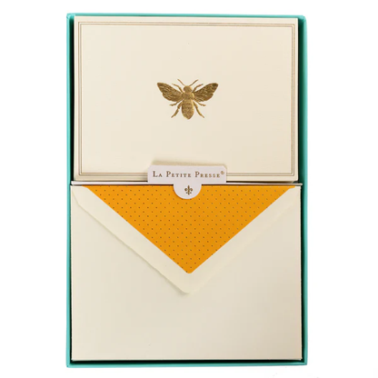 La Petite Presse Bee Boxed Correspondence Notes