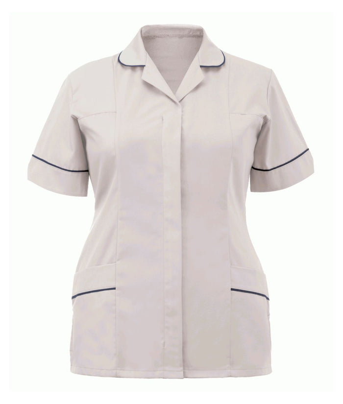 Classic Tunic Ladies Multi-Colour | White/Navy - Eg Clothing UK