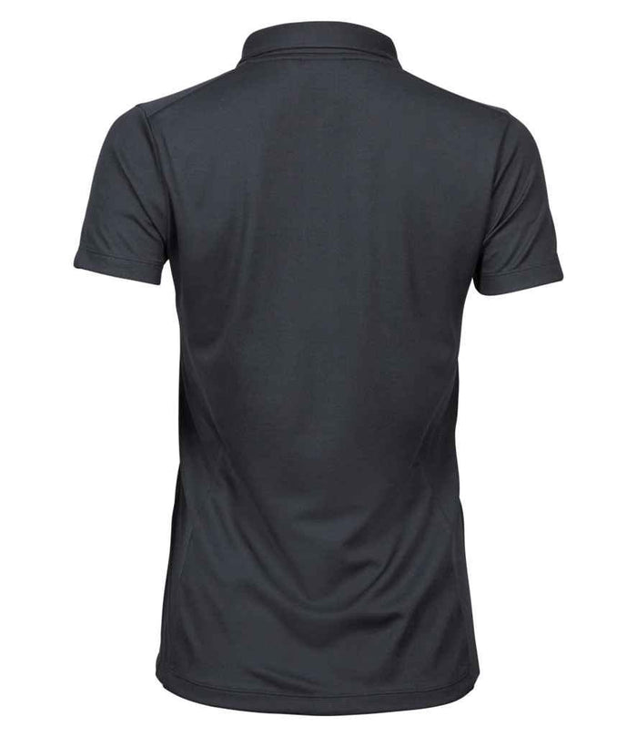 Tee Jays Ladies Luxury Sport Polo Shirt | Dark Grey - Eg Clothing UK
