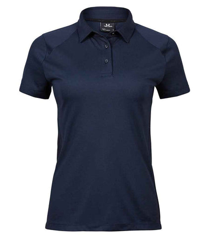 Tee Jays Ladies Luxury Sport Polo Shirt | Navy - Eg Clothing UK