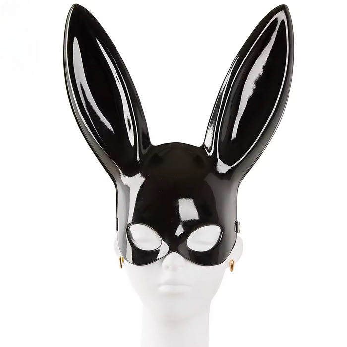 Lapin Noir Patent Leather Mask