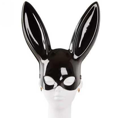 Lapin Noir Patent Leather Mask