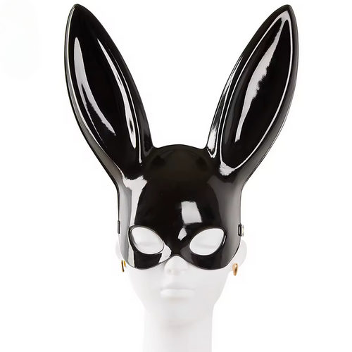 Lapin Noir Patent Leather Mask