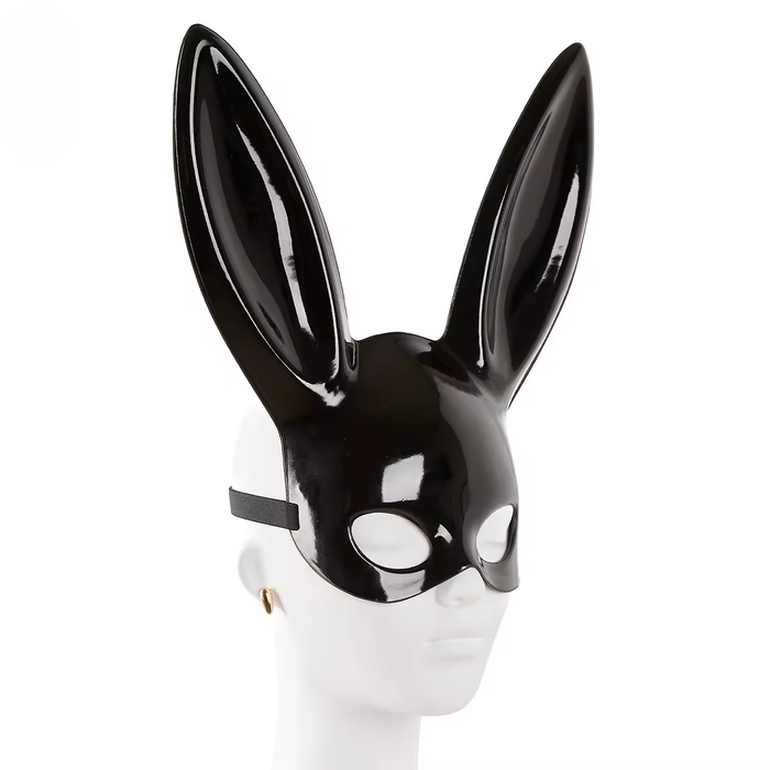 Lapin Noir Patent Leather Mask