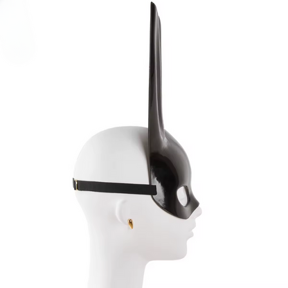 Lapin Noir Patent Leather Mask