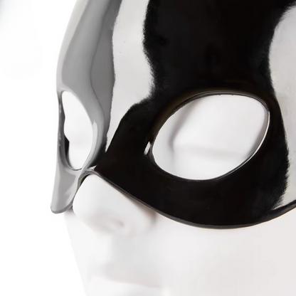 Lapin Noir Patent Leather Mask