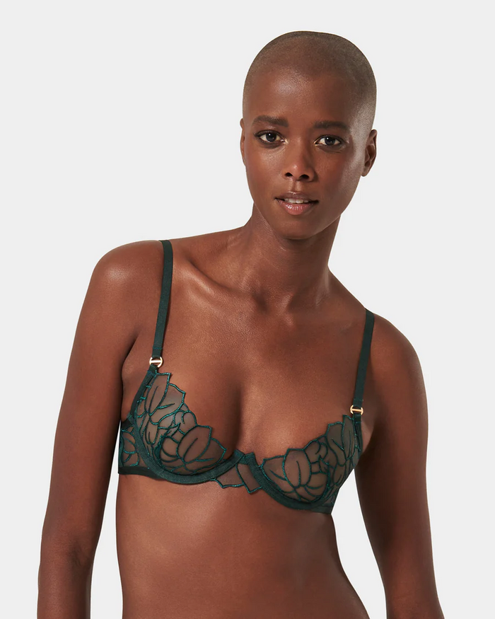 Laurel Wired Bra Garden Green