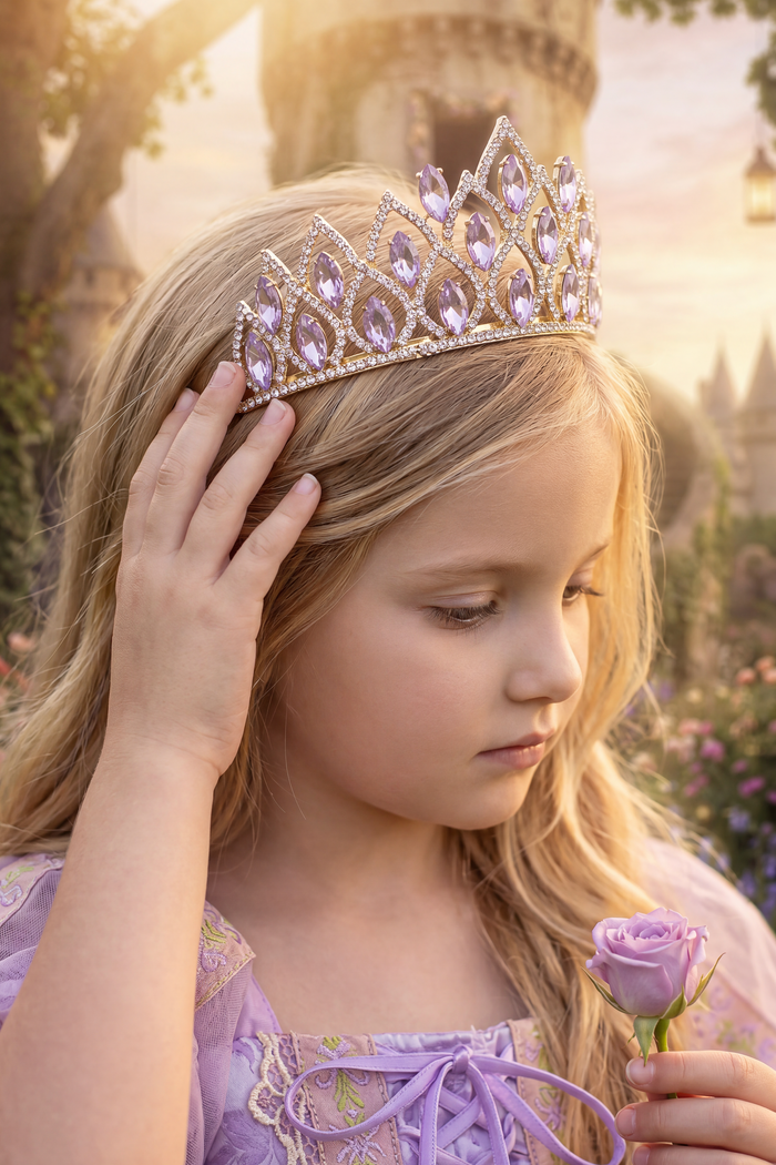 LAVENDER JEWEL CROWN