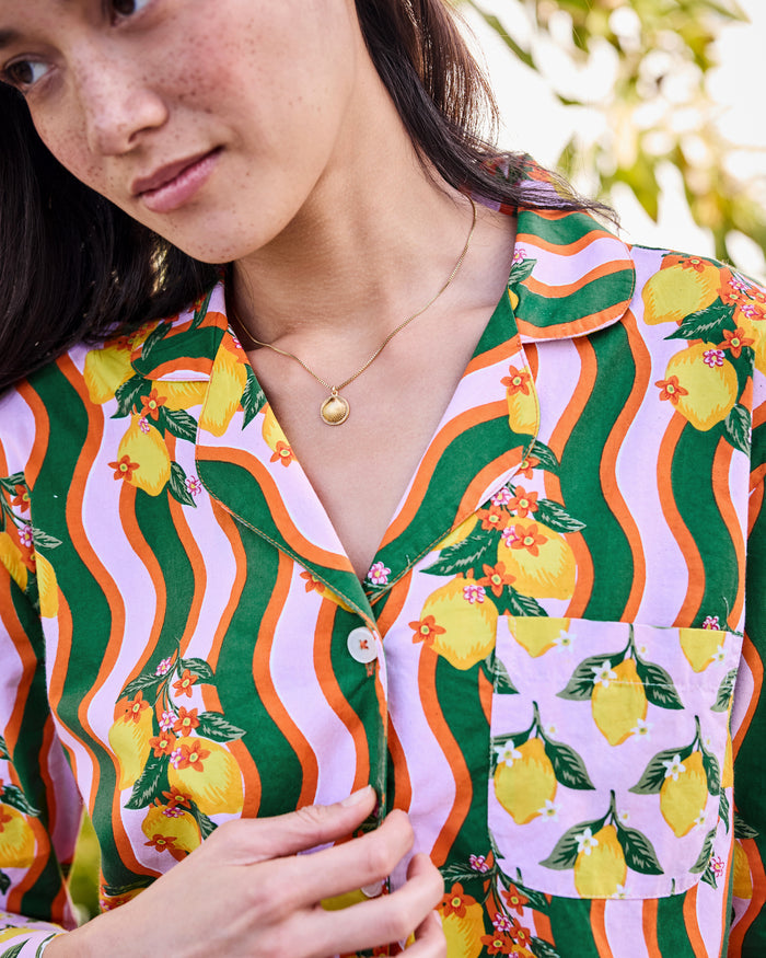 Lemon Twist - Reese Boxer Set - Limoncello - Printfresh