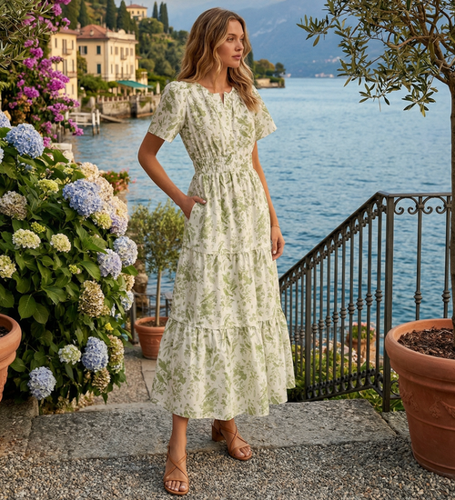 LINA MAXI DRESS TOILE