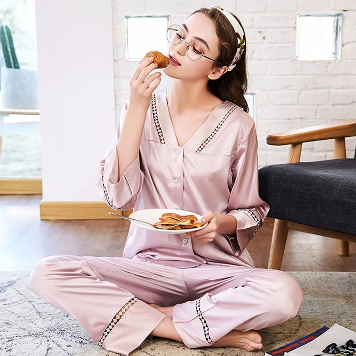 Long Sleeve Pajama Set - Pantsnsox