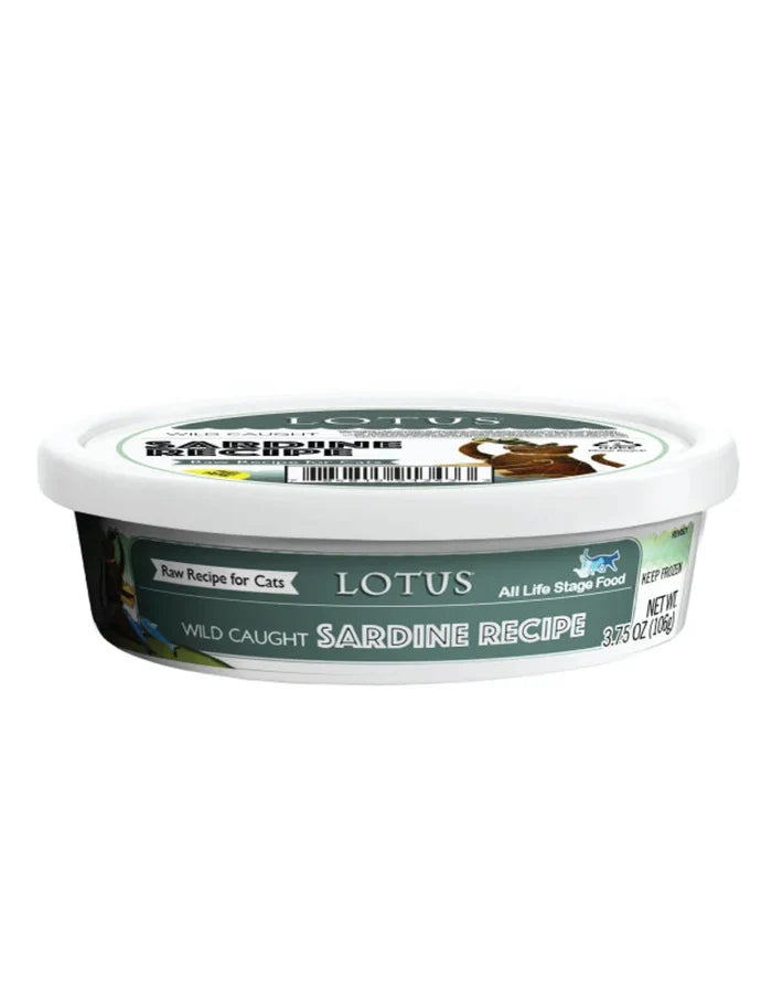 Lotus Cat Frozen Raw-Sardine - Dog.Dog.Cat.