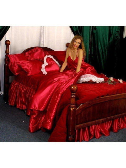 Luxury Custom Made Bridal Satin Pillowcases - Smooth & Shiny; Machine Washable in Multiple Sizes Satin Boutique