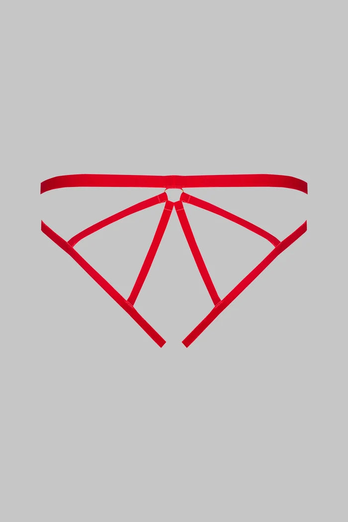 Maison Close Les Fetiches Culotte Nue Rouge