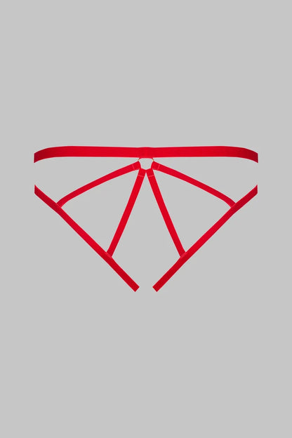 Maison Close Les Fetiches Culotte Nue Rouge