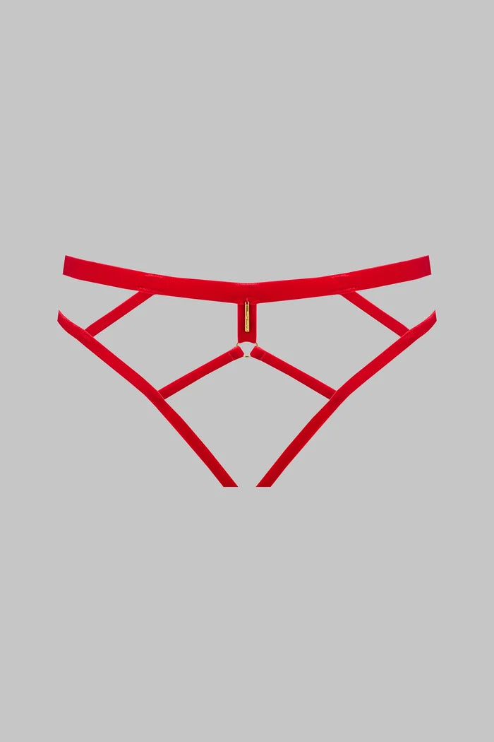 Maison Close Les Fetiches Culotte Nue Rouge