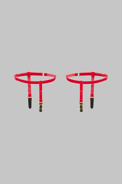Maison Close Les Fetiches Garter Suspenders Rouge
