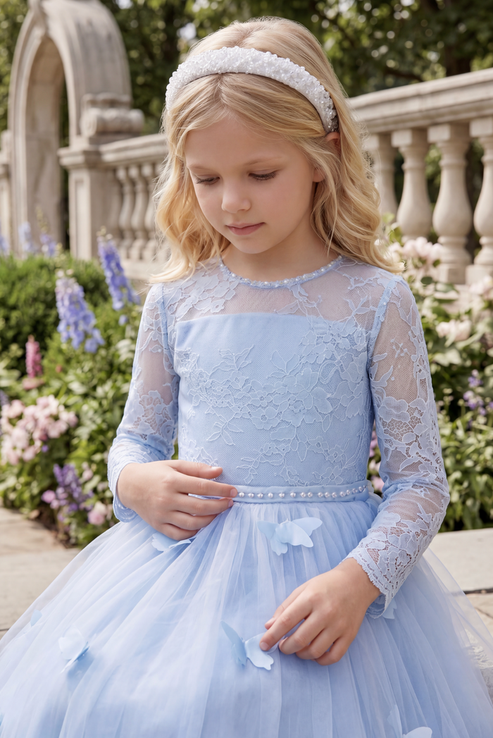MARIPOSA GOWN BLUE