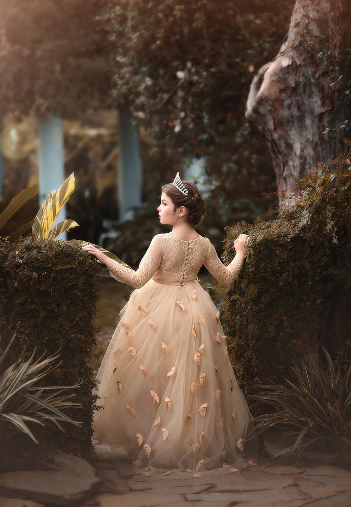 MARIPOSA GOWN CHAMPAGNE