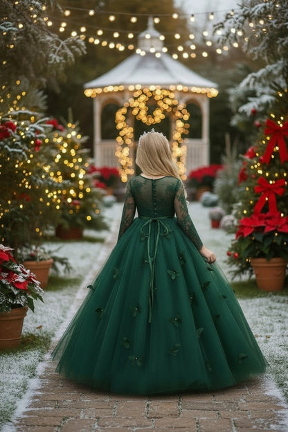 MARIPOSA GOWN EMERALD