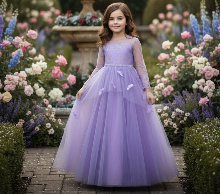 MARIPOSA GOWN LAVENDER