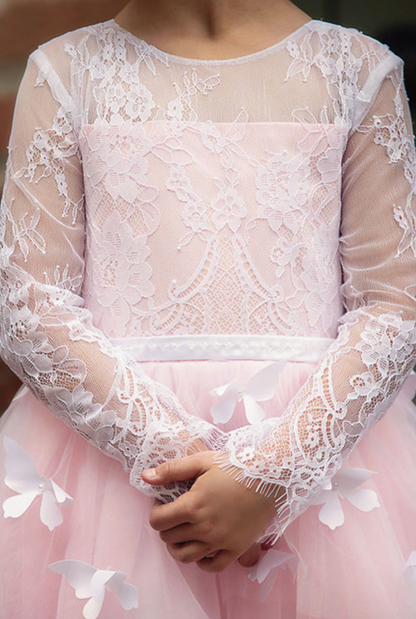 MARIPOSA GOWN PEACHY PINK