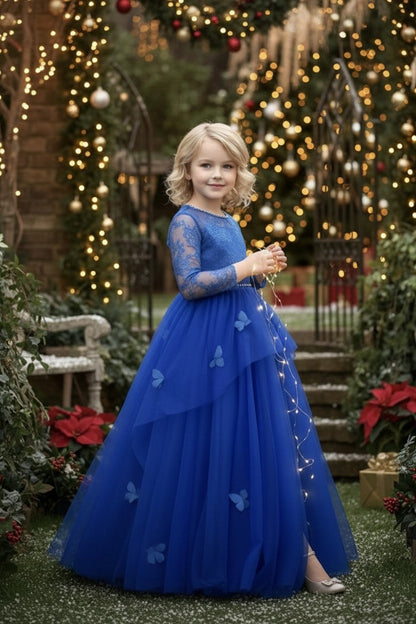 MARIPOSA GOWN ROYAL BLUE