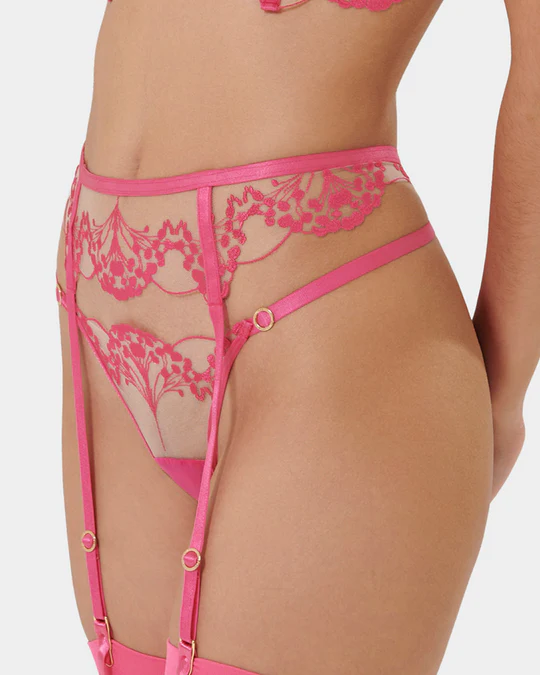 Marisa Suspender Fuschia