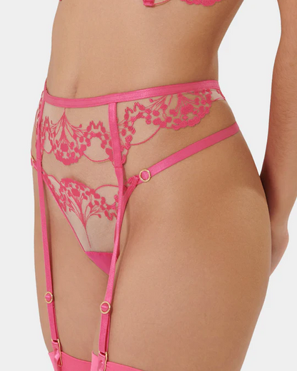 Marisa Suspender Fuschia
