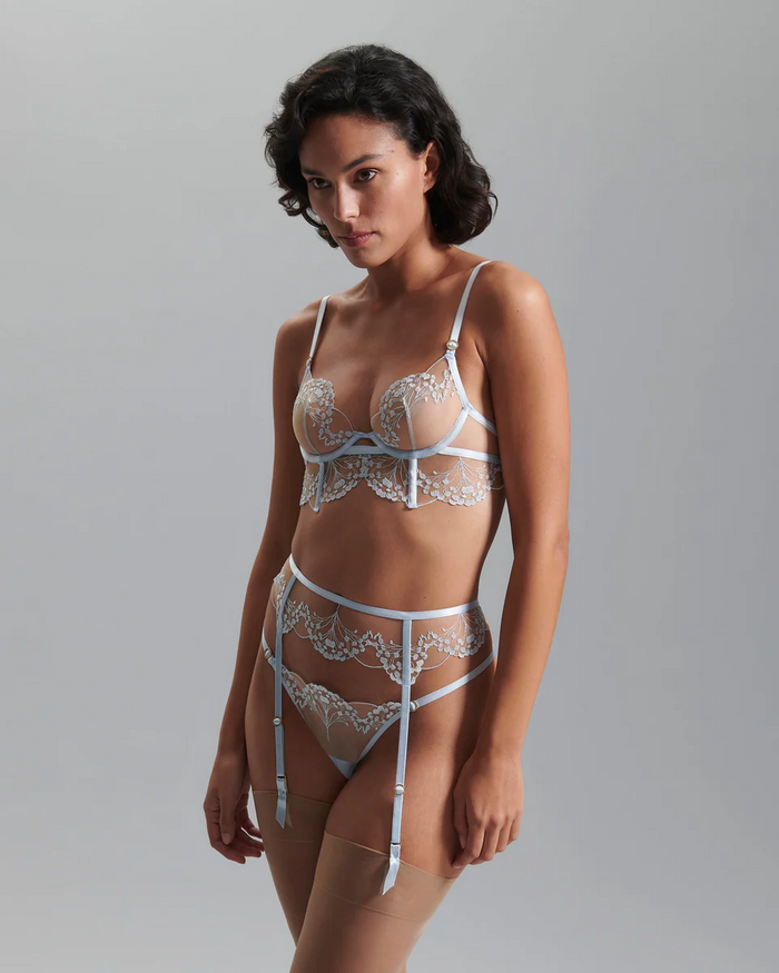 Marisa Suspender Ice Blue