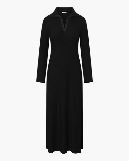 Black Dress - Baciami Maxi Dress