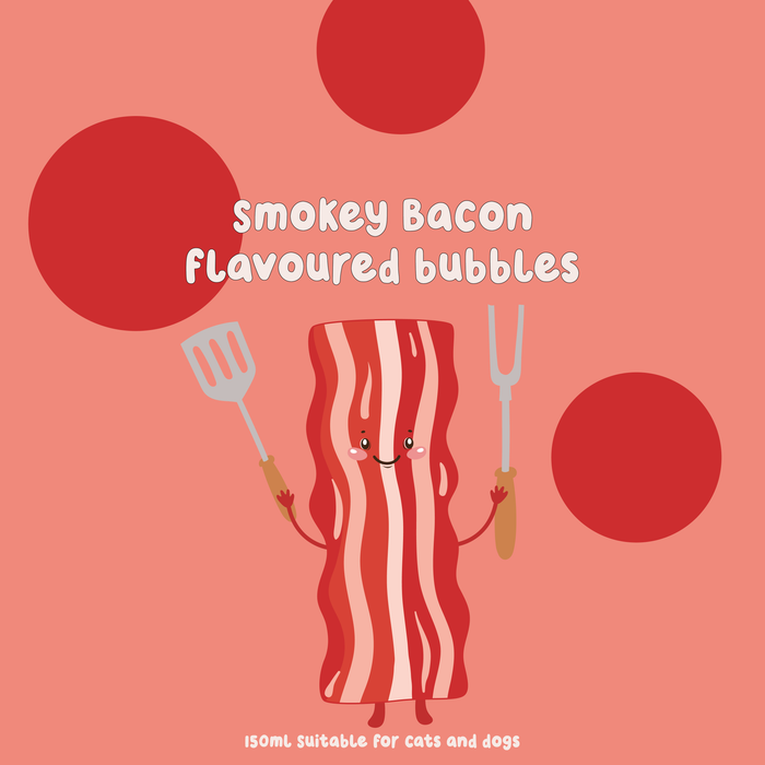 Meaty Bubbles - Smokey Bacon Bubbles - Dog.Dog.Cat.