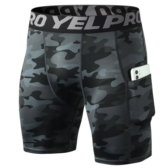 S / Camouflage Black