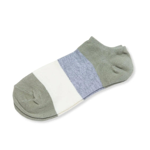 Mens 3 Pairs Low Cut Colour Impact Cotton No Show Socks 6-11 Pantsnsox
