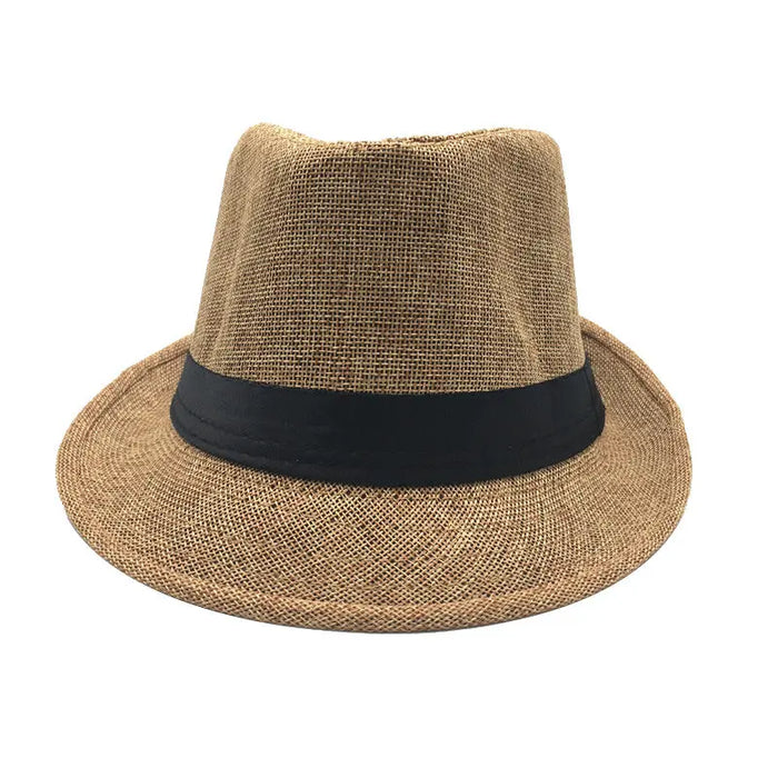 Mens Classic Fedora Hat Short Brim Pantsnsox