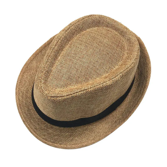 Mens Classic Fedora Hat Short Brim Pantsnsox