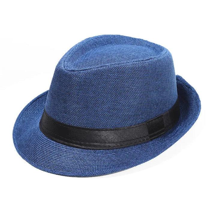 Mens Classic Fedora Hat Short Brim Pantsnsox