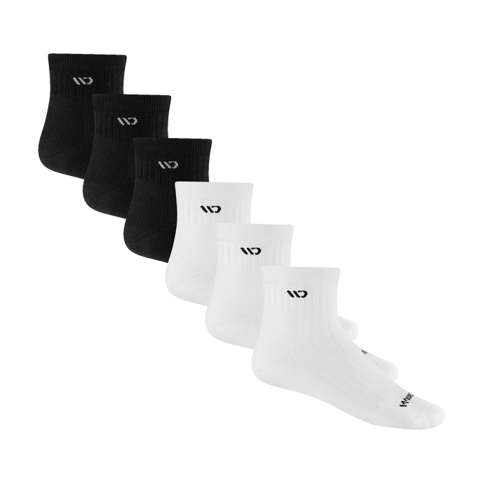 9004 black and white 6 pack bundle image