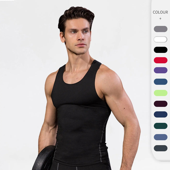 Mens Sleeveless Gym Top Tee - Pantsnsox