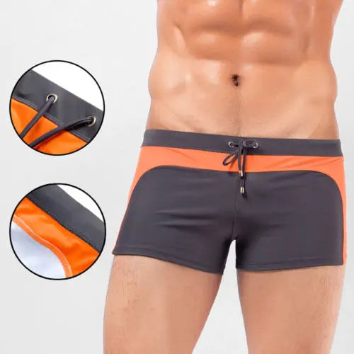 Mens Swimwear Classic Stripe Fashion Beachwear Shorts Pantsnsox