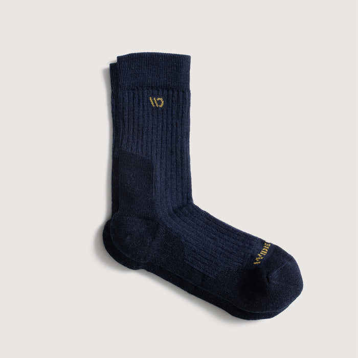 9001 Denim, flat image, featuring yellow logo, with denim body