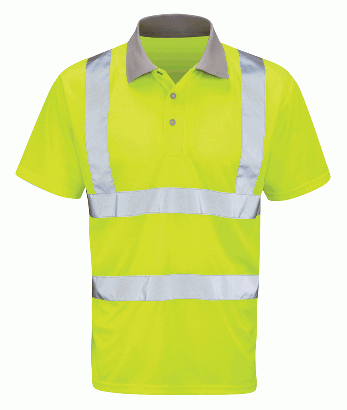 Mercury Short Sleeve Hi-Vis Polo Shirt