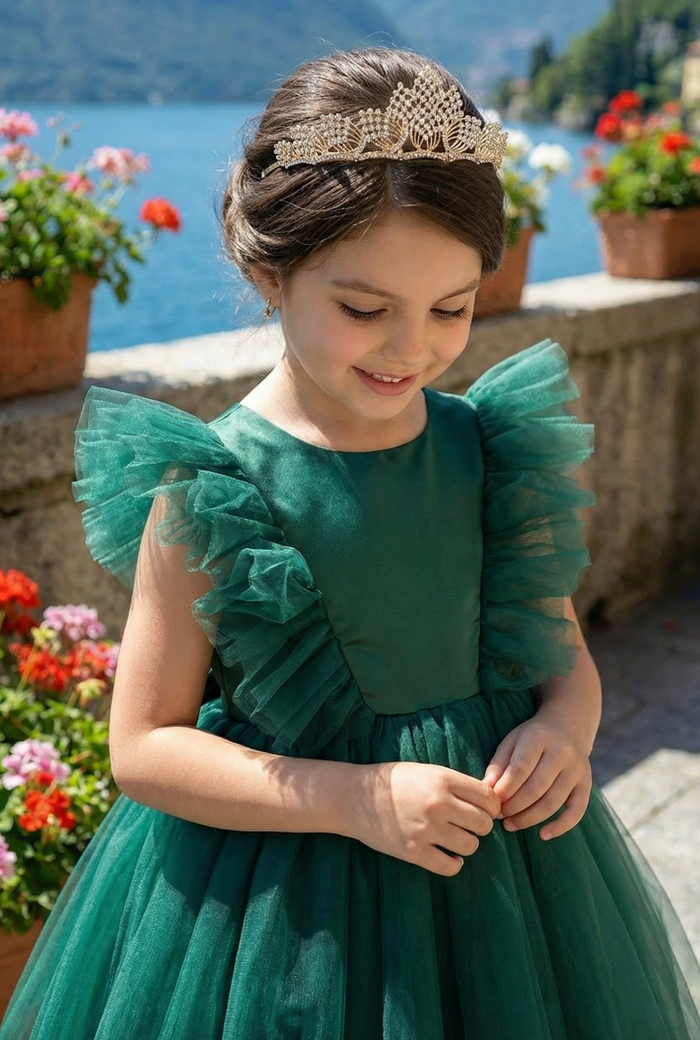 MILLY DRESS EMERALD
