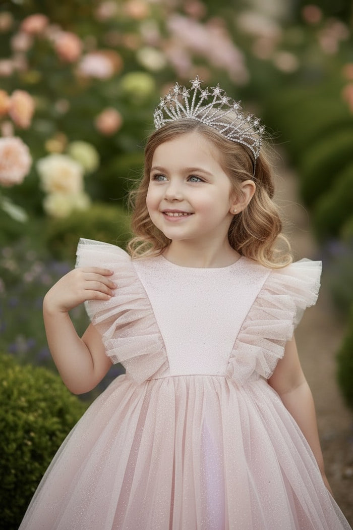 MILLY DRESS SPARKLE PINK