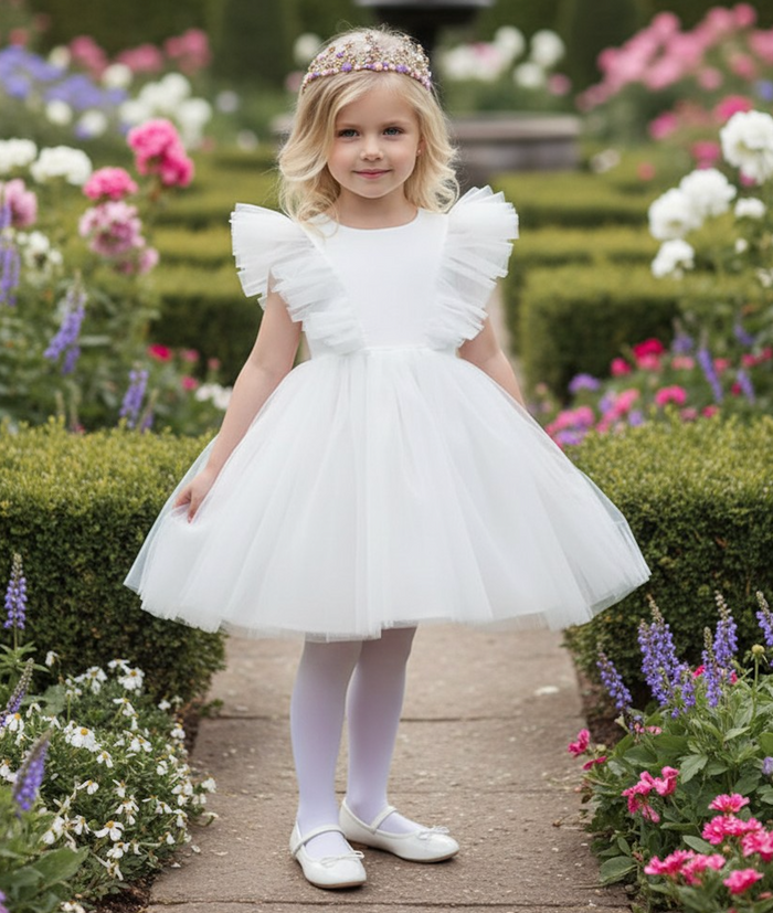 MILLY DRESS WHITE
