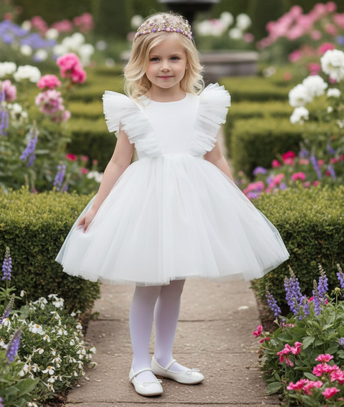 MILLY DRESS WHITE